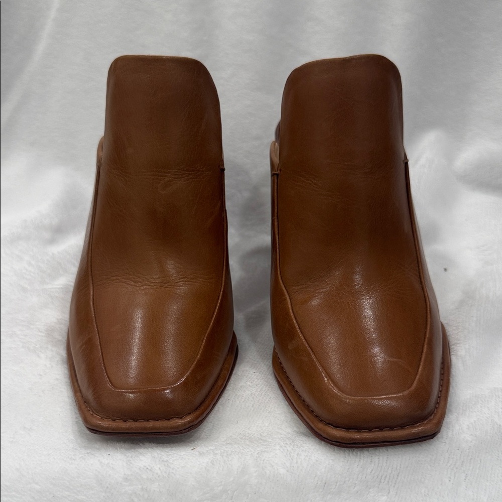 ANTONIO MELANI Men's Tan Leather Boots